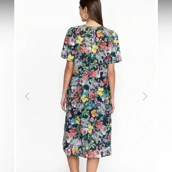 Johnny was floral boho Zahava midi dress - Picture 4 of 13